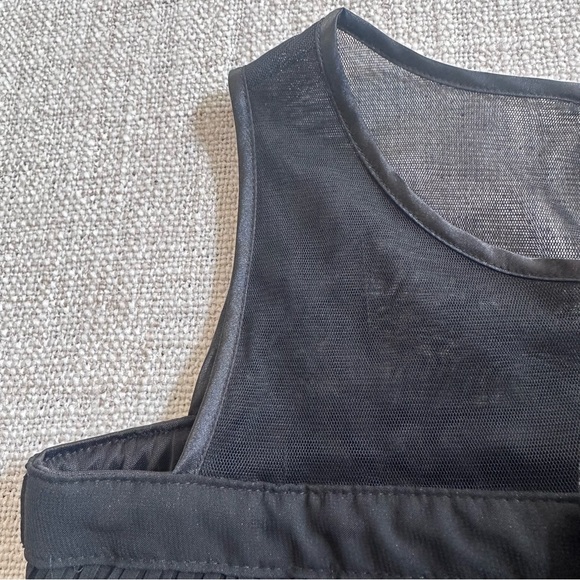 New THE CHILDREN'S PLACE Black Tiered Party Dress Sleeveless Holiday NWT Girl 10 - Picture 5 of 16